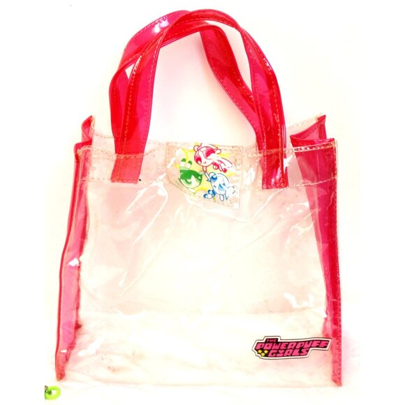 Power Puff Girls Lot Vinyl Bag Keychain Clips Photo Book Compact Mirror Pink - Picture 15 of 16